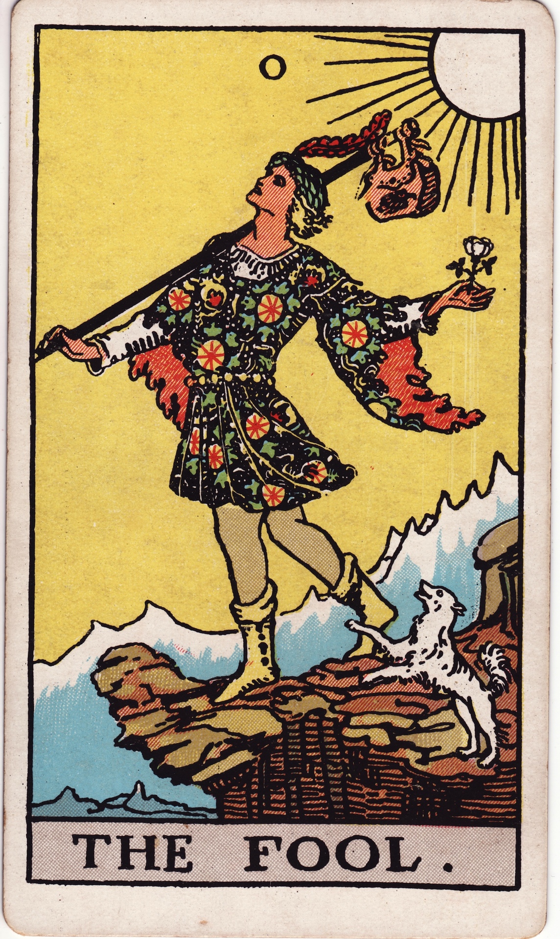タロットカード 愚者（The Fool） Rider–Waite