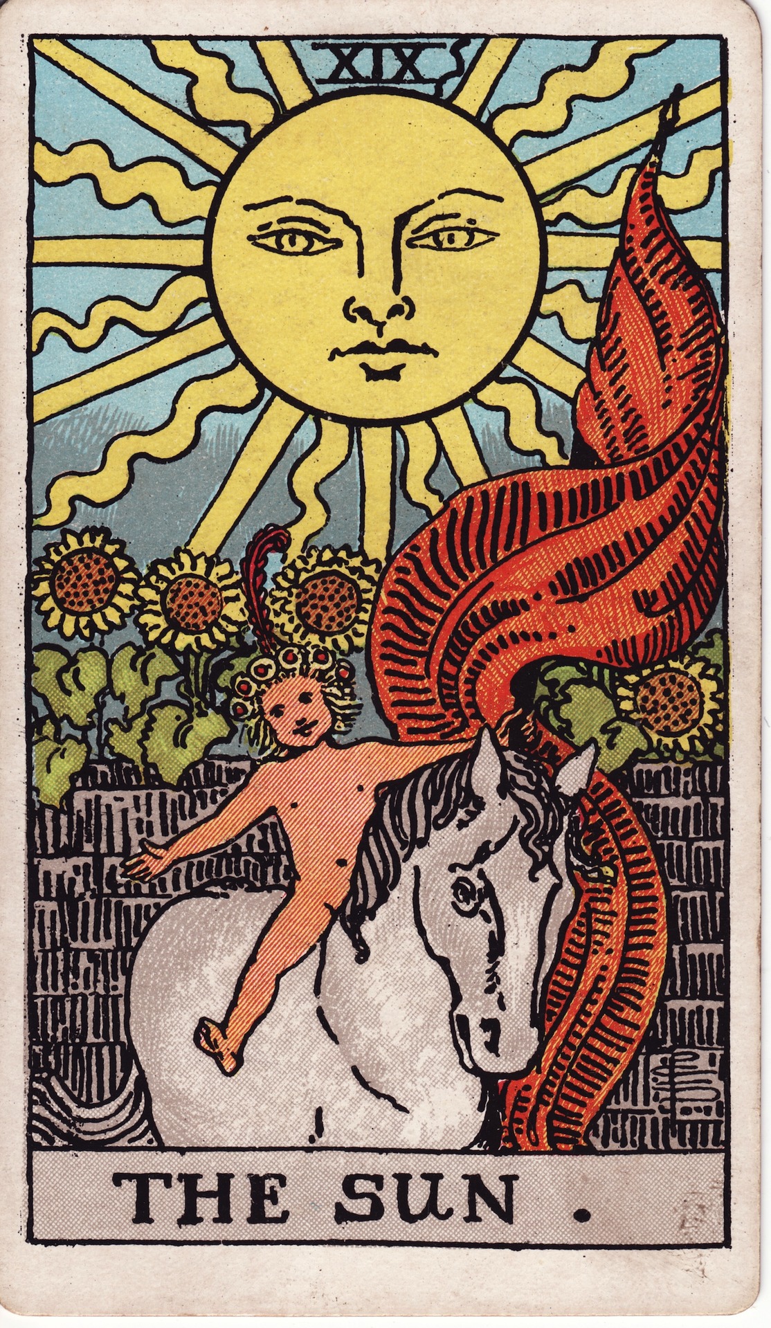 タロットカード 太陽 The Sun Rider–Waite